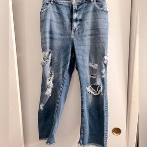 Medium Wash Distressed KanCan Jeans